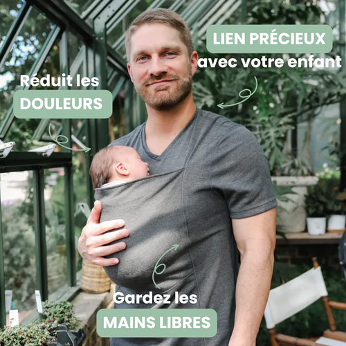 T-Shirt Porte Bébé Kangourou
